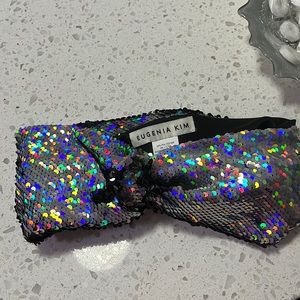 Eugenia Kim Sequin Turban Headband